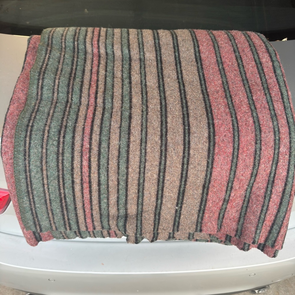 Pendleton Striped Wool Blanket